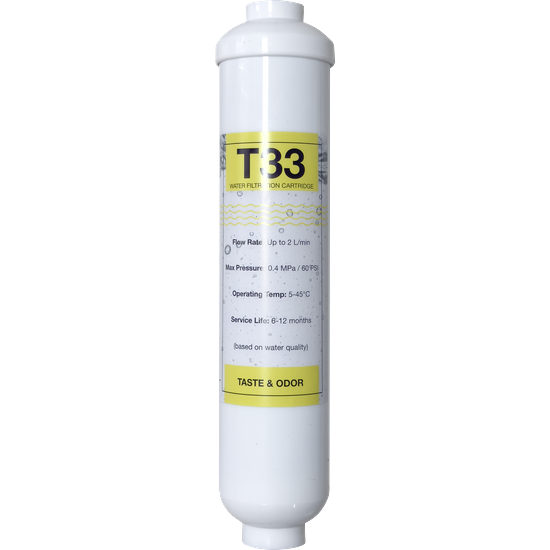 Filter cartridge - In-line GAC post filter 1/4 inch FNPT NSF