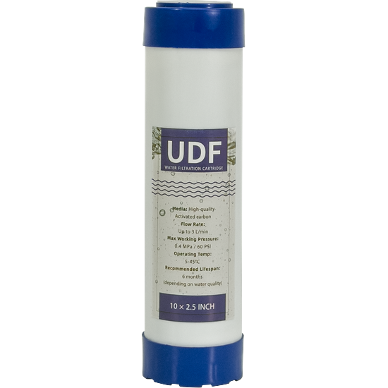 Filter cartridge – 10 inch UDF GAC T33 Activated carbon filter