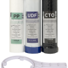 3 Stage Water Filter Replacement Package with Wrench - Standard Water Storage | Water Filtration 3 Stage Water Filter Replacement Package with Wrench - Standard