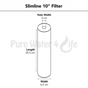 Filter cartridge - 10 inch 1 micron Melt blown Sediment filter - standard (50 Pack) - Image 3