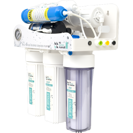 Reverse Osmosis 6 Stage Filtration System with Booster pump – Remineralization - Image 3
